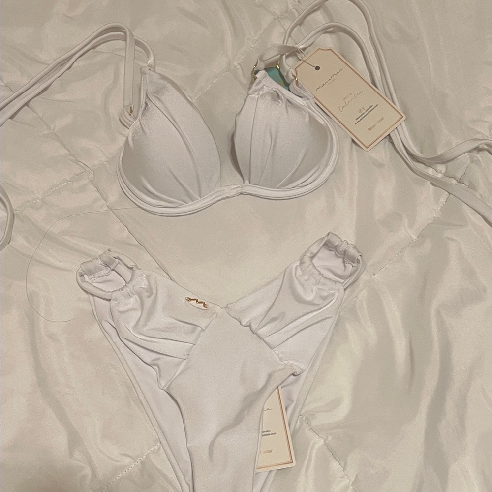 Mar a mar white bikini size small